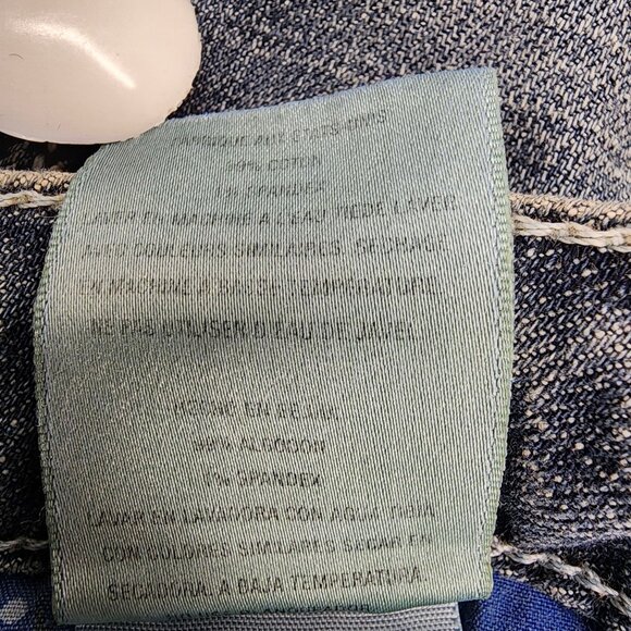 Atik Denim Women's Size 31 Blue Embroidered Pockets Boot Cut‎ Low Rise Jeans - Picture 5 of 11